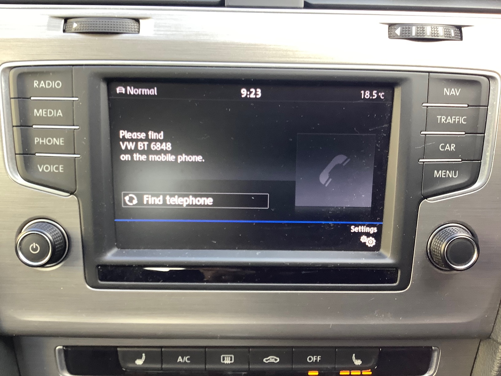 2016 Volkswagen Golf MATCH EDITION TSI DSG BMT